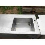 Барная станция  4500х600х860 из нержавеющей стали