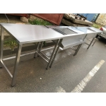 Барная станция  4500х600х860 из нержавеющей стали